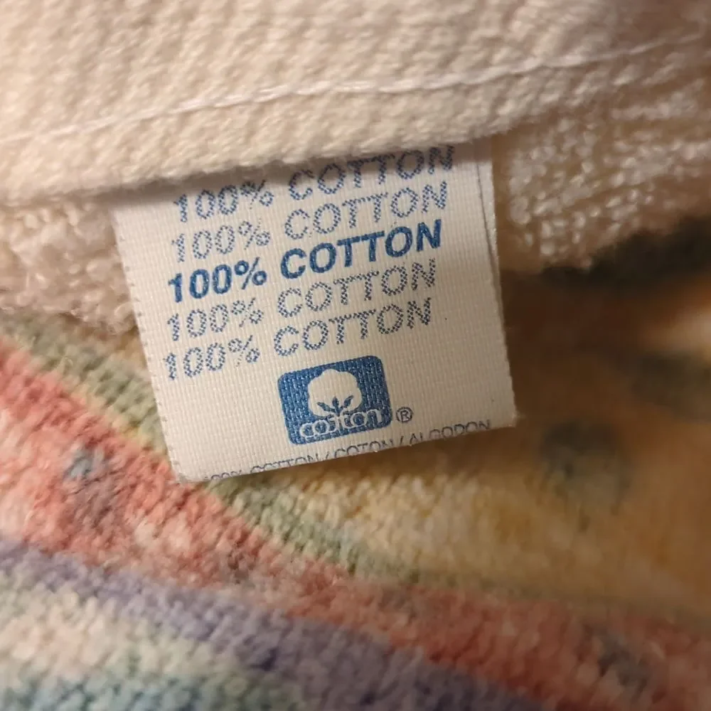 Vintage 100% cotton colorful patchwork leaf‎ print towel set